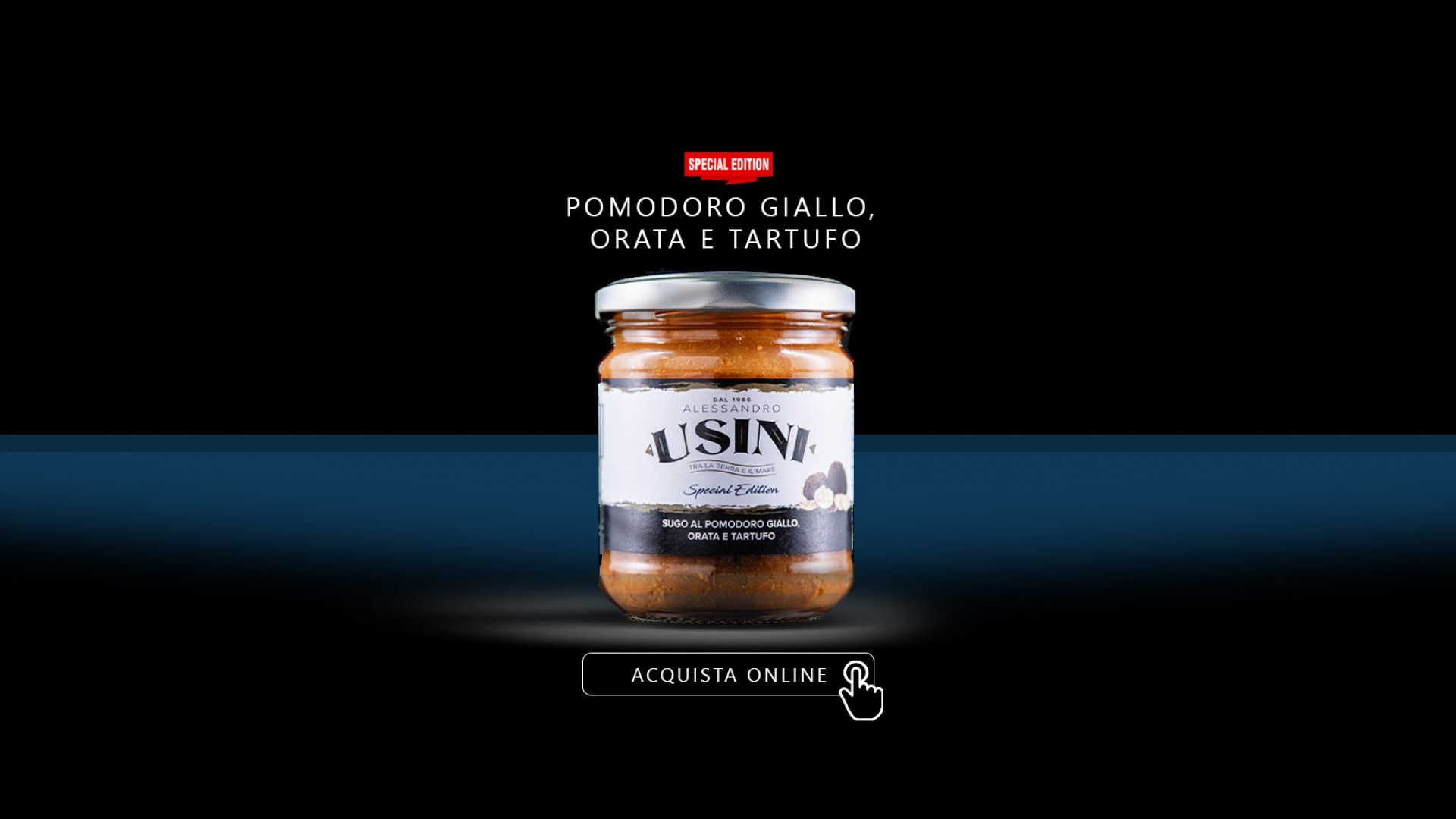 Pomodoro giallo, orata e tartufo